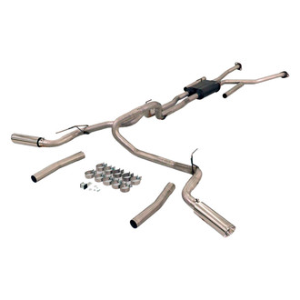 Flowmaster® - American Thunder™ 409 SS Cat-Back Exhaust System with Split Rear/Side Exit