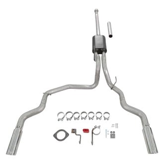 Flowmaster® - Force II™ 409 SS Cat-Back Exhaust System with Split Rear Exit