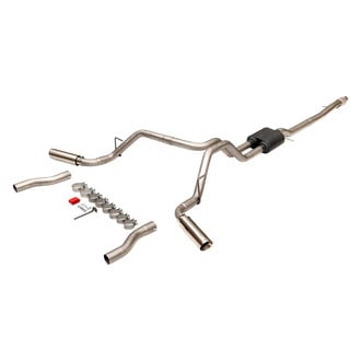 Flowmaster® - American Thunder™ 409 SS Cat-Back Exhaust System with Split Rear/Side Exit