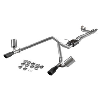 Flowmaster® - American Thunder™ 409 SS Cat-Back Exhaust System with Split Rear Exit