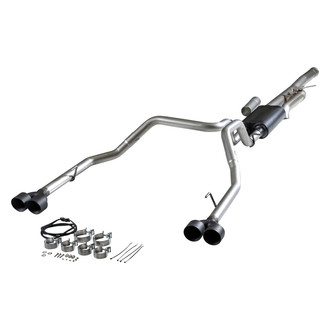 Flowmaster® - American Thunder™ 409 SS Cat-Back Exhaust System with Quad Rear Exit