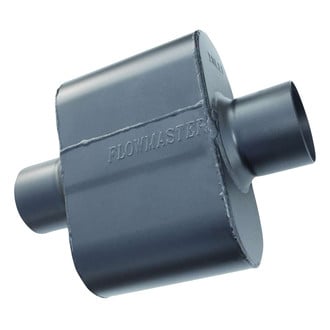 Flowmaster® - Super 10 Series Delta Flow™ Oval Black Exhaust Muffler