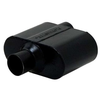 Flowmaster® - Super 10 Series Delta Flow™ 409 SS Oval Black Exhaust Muffler