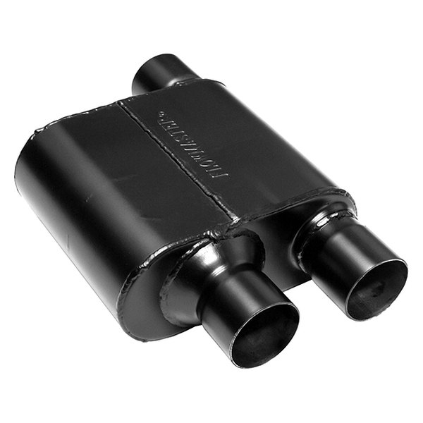 Flowmaster® - Super 10 Series Delta Flow™ 409 SS Oval Black Exhaust Muffler