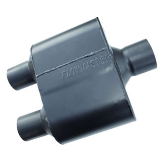 Flowmaster® - Super 10 Series Delta Flow™ 409 SS Oval Black Exhaust Muffler