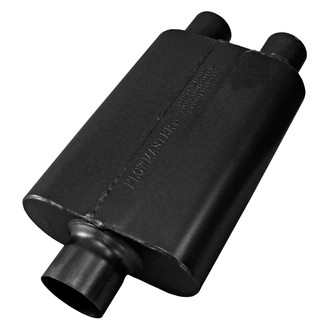 Flowmaster® - 40 Series Delta Flow™ 409 SS Oval Black Exhaust Muffler