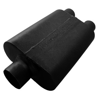 Flowmaster® - Super 44 Series Delta Flow™ 409 SS Oval Black Exhaust Muffler