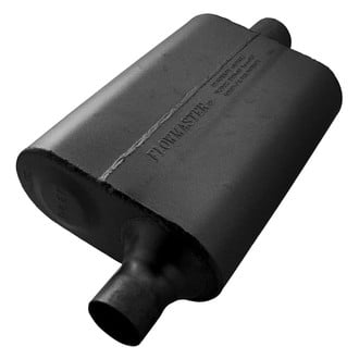 Flowmaster® - 40 Series Delta Flow™ Aluminized Steel Oval Black Exhaust Muffler