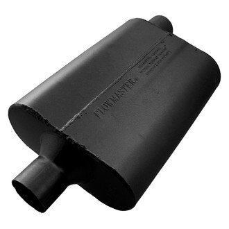 Flowmaster® - 40 Series Delta Flow™ Aluminized Steel Oval Black Exhaust Muffler