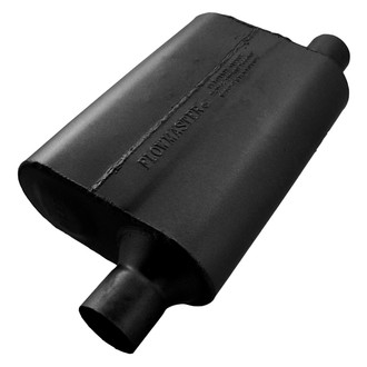 Flowmaster® - 40 Series Delta Flow™ Aluminized Steel Oval Black Exhaust Muffler