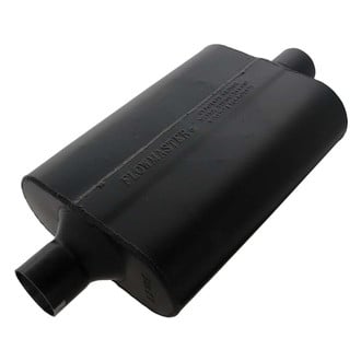 Flowmaster® - Super 44 Series Delta Flow™ Aluminized Steel Oval Black Exhaust Muffler