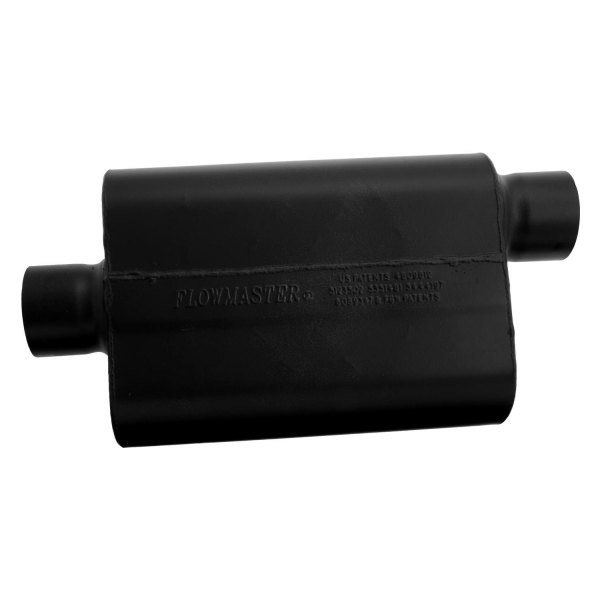 Flowmaster® - Super 44 Series Delta Flow™ Aluminized Steel Oval Black Exhaust Muffler