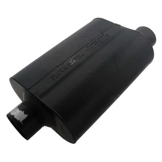 Flowmaster® - Super 40 Series Delta Flow™ Aluminized Steel Oval Black Exhaust Muffler