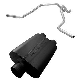 Flowmaster® - Exhaust Muffler and Dual Prebend Tailpipes Kit