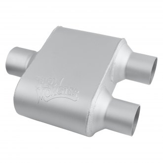 FlowMonster™ - 1-Chamber Silver Exhaust Muffler