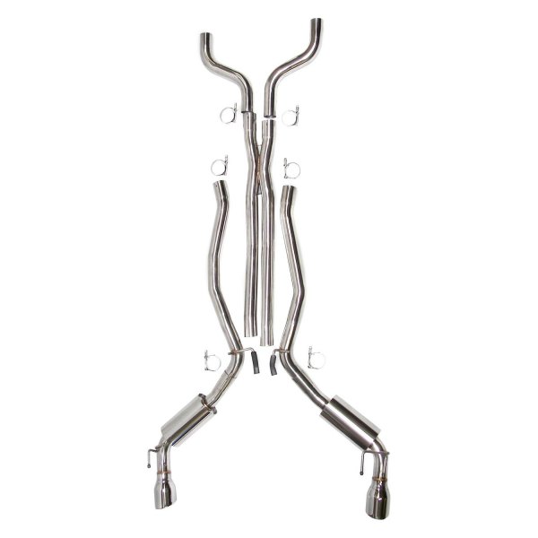 Flowtech® - 304 SS Cat-Back Exhaust System, Chevy Camaro