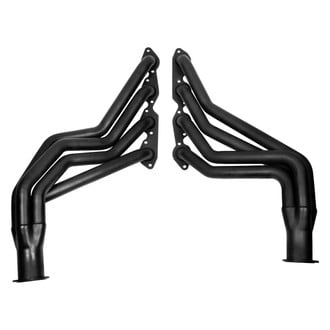 Flowtech® - Mild Steel Black Painted Long Tube Exhaust Headers