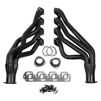 Flowtech® - Mild Steel Black Painted Long Tube Exhaust Headers