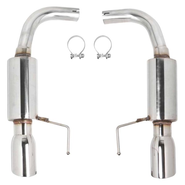 Flowtech® - Stainless Steel Axle-Back Exhaust System, Ford Mustang