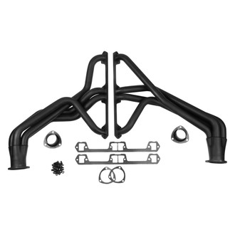 Flowtech® - Mild Steel Black Painted Long Tube Exhaust Headers