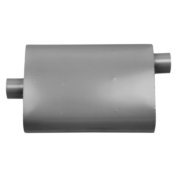 Flowtech® - Afterburner™ Aluminized Steel Oval Silver Exhaust Muffler