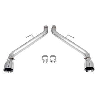 Flowtech® - 304 SS Axle-Back Exhaust System with Split Rear Exit