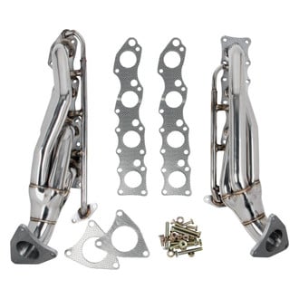 Flowtech® - 409 SS Polished Short Tube Exhaust Headers