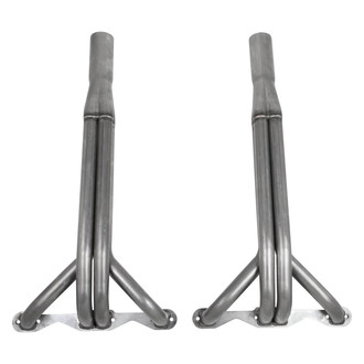 Flowtech® - 409 SS Natural Upright Exhaust Headers