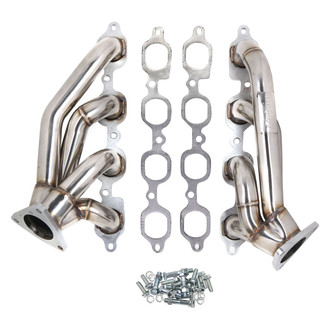 Flowtech® - 409 SS Polished Short Tube Exhaust Headers