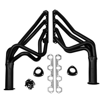 Flowtech® - Mild Steel Black Painted Long Tube Exhaust Headers