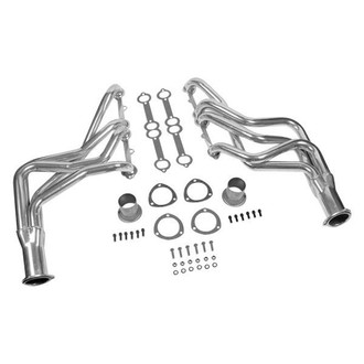Flowtech® - Mild Steel Silver Metallic Ceramic Coated Long Tube Exhaust Headers