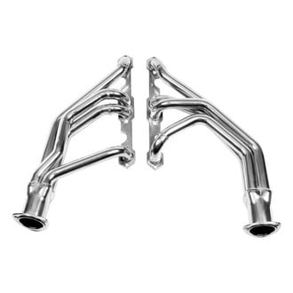Flowtech® - Mild Steel Silver Metallic Ceramic Coated Long Tube Exhaust Headers