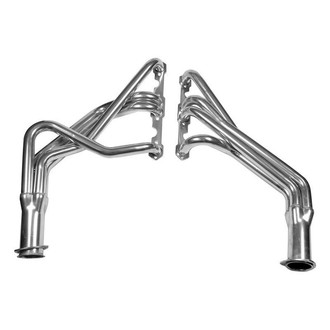 Flowtech® - Mild Steel Silver Metallic Ceramic Coated Long Tube Exhaust Headers