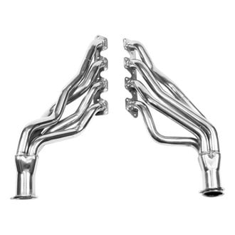 Flowtech® - Mild Steel Silver Metallic Ceramic Coated Long Tube Exhaust Headers