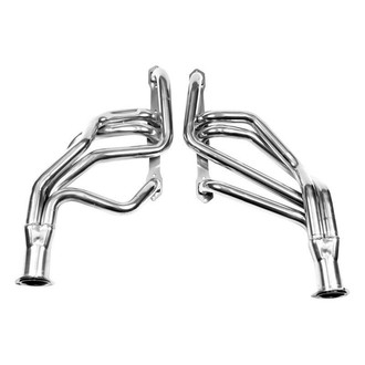 Flowtech® - Mild Steel Silver Metallic Ceramic Coated Long Tube Exhaust Headers