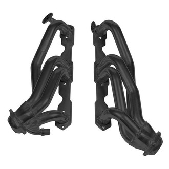 Flowtech® - Mild Steel Black Painted Short Tube Exhaust Headers