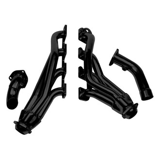 Flowtech® - Mild Steel Black Painted Short Tube Exhaust Headers