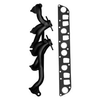 Flowtech® - Mild Steel Black Painted Short Tube Exhaust Headers