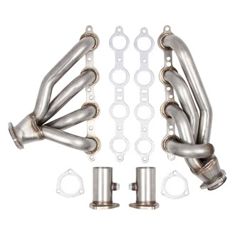 Flowtech® - 304 SS Natural Short Tube Exhaust Headers