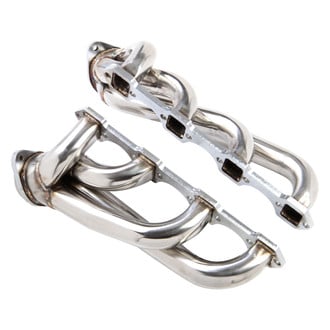 Flowtech® - 304 SS Polished Short Tube Exhaust Headers