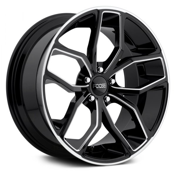 FOOSE® - F150 OUTCAST Gloss Black with Milled Accents