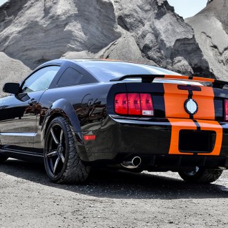 FOOSE® - ENFORCER Black with Chrome Inserts on Ford Mustang