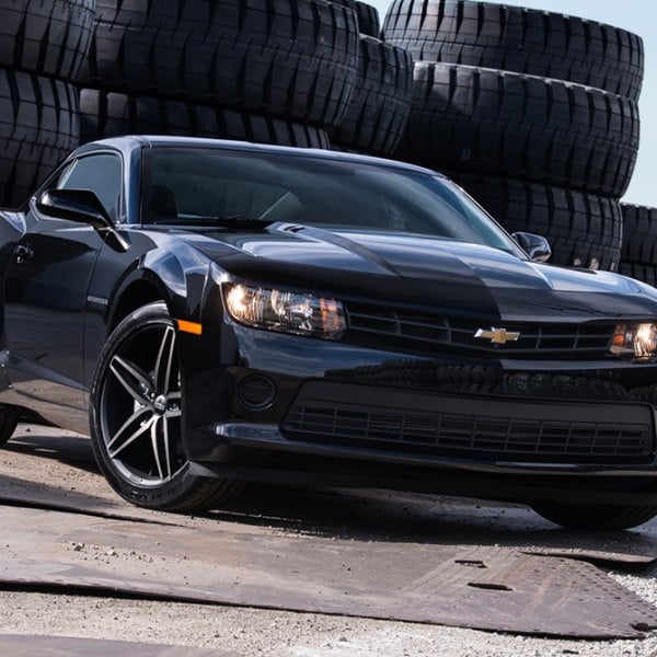 FOOSE® - STALLION 1PC Matte Black on Black Chevy Camaro