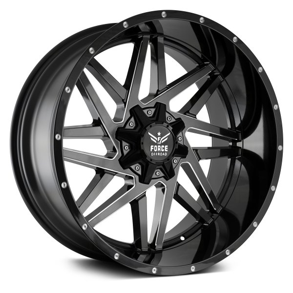 FORCE OFF-ROAD® - F01 Black with Milled Accents