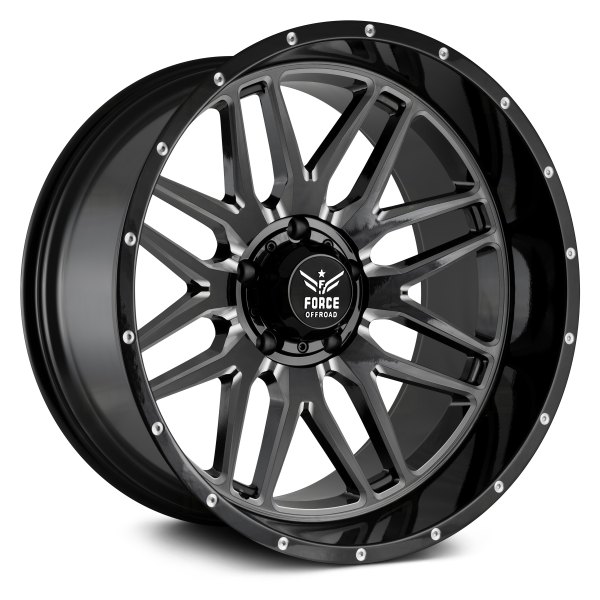 FORCE OFF-ROAD® - F04 Black with Milled Accents
