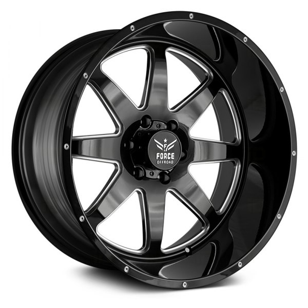 FORCE OFF-ROAD® - F06 Black with Milled Accents
