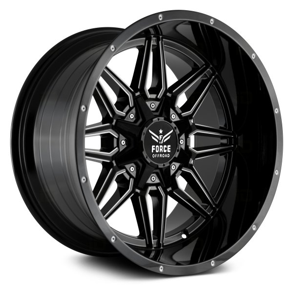 FORCE OFF-ROAD® - F10 Black with Milled Accents