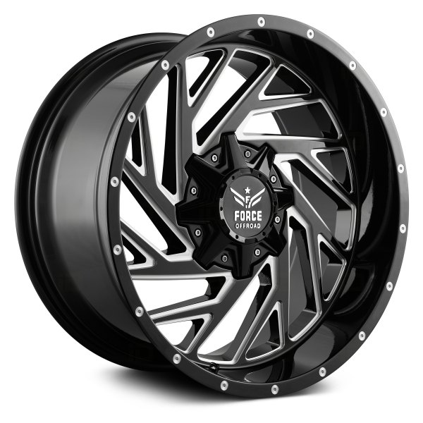 FORCE OFF-ROAD® - F16 Black with Milled Accents