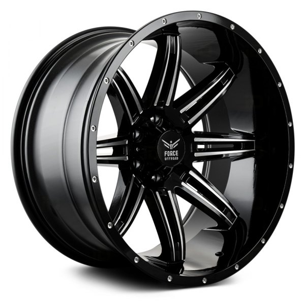 FORCE OFF-ROAD® - F32 Black with Milled Accents