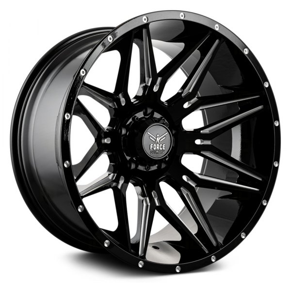 FORCE OFF-ROAD® - F34 Black with Milled Accents
